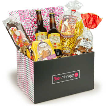 Panier cadeau noel