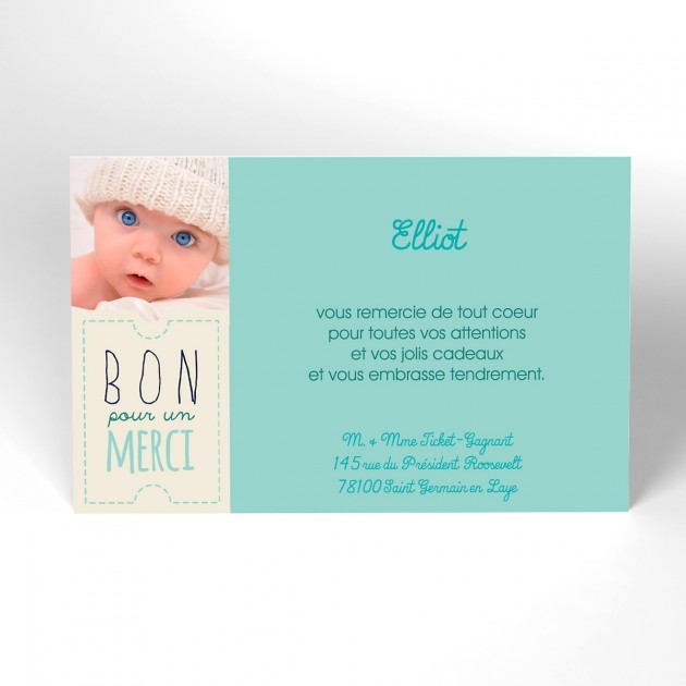 Remerciement cadeau noel client