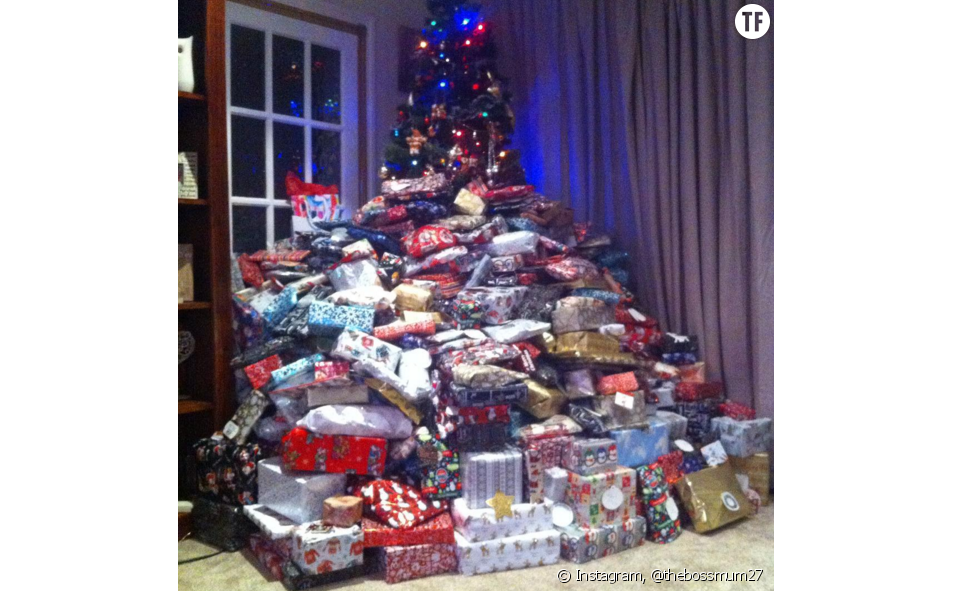Cadeau de noel maman