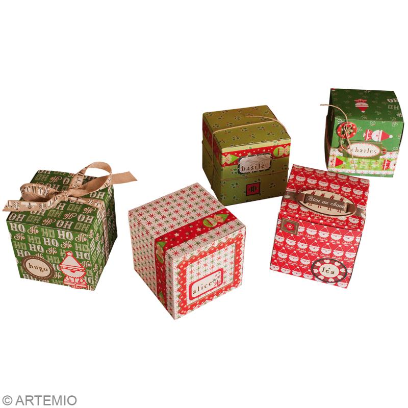 Boite a cadeau de noel