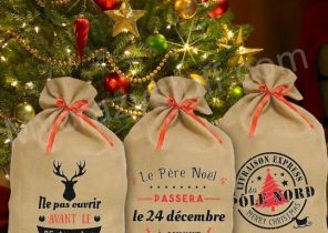 Sac de cadeau du pere noel