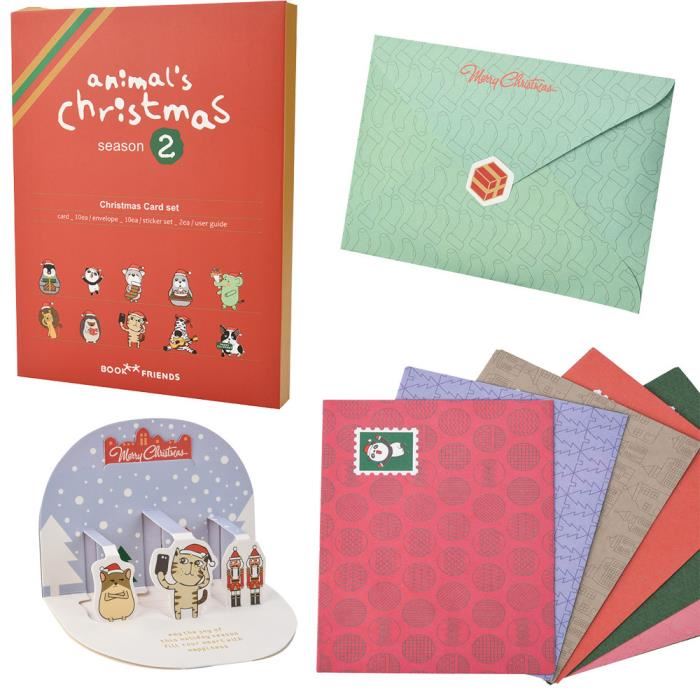 Enveloppe carte cadeau noel