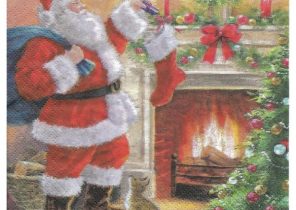 Pere noel depose cadeau