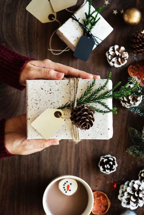 Deco paquet cadeau noel