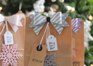 Papier cadeau noel scandinave