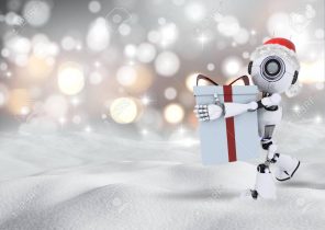Cadeau robot noel