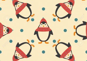 Papier cadeau noel vintage