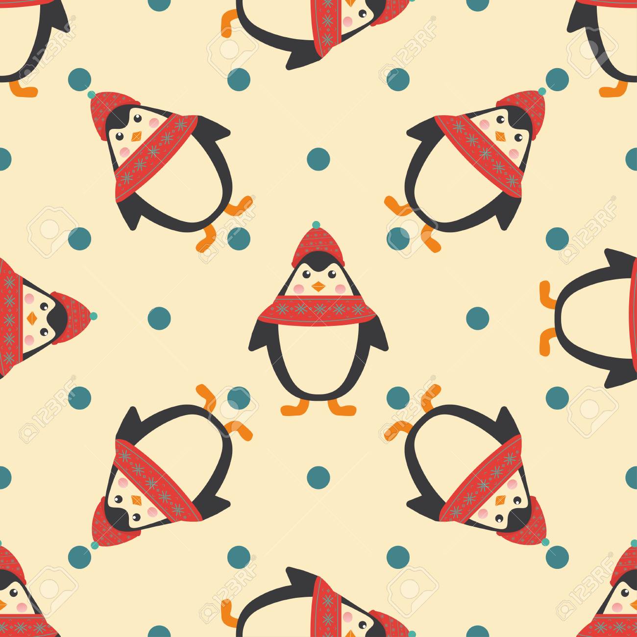 Papier cadeau noel vintage