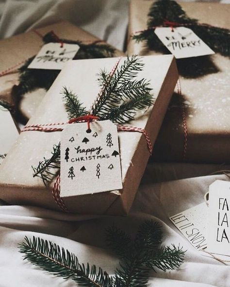 Etiquette noel cadeau original