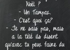 Phrase marrante cadeau noel