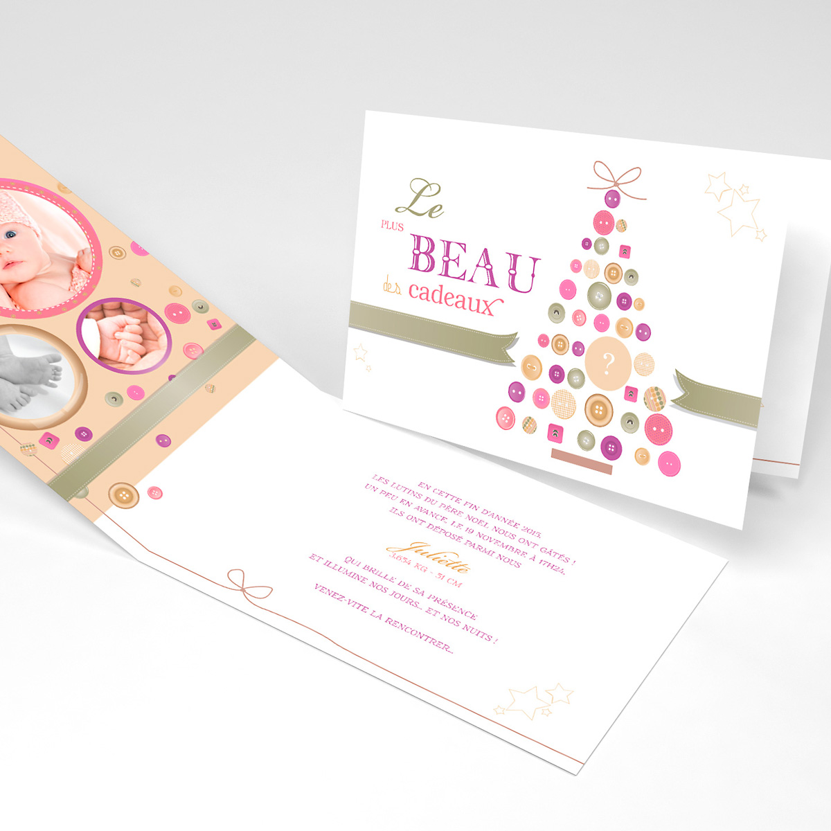 Cadeau de naissance noel