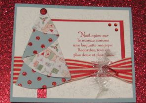Faire une carte cadeau pour noel