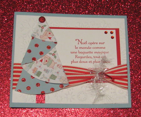 Faire une carte cadeau pour noel