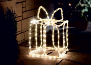 Cadeau lumineux exterieur noel