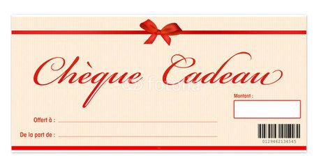 Carte cadeau à imprimer noel
