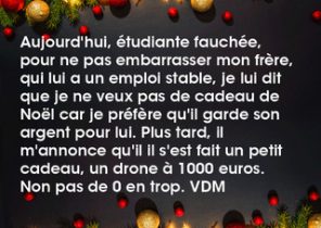Je ne veux pas de cadeau de noel