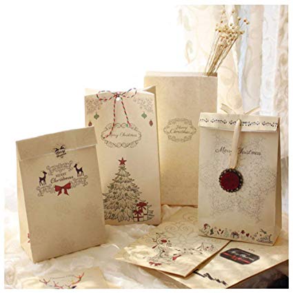 Achat pochette cadeau noel