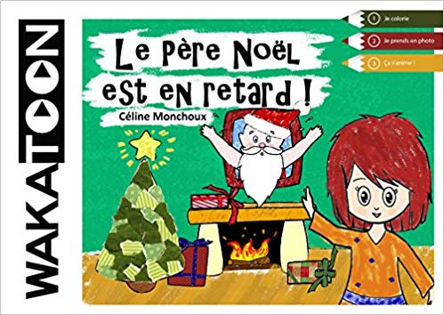 Livre animé le cadeau du pere noel
