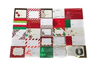 Enveloppe cadeau noel