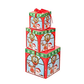 Grande boite cadeau noel