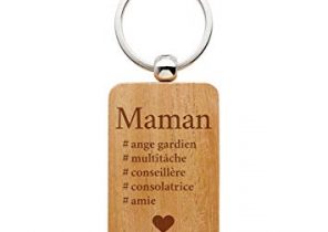 Cadeau noel maman en bois