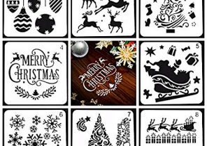 Cadeau de noel pochoir