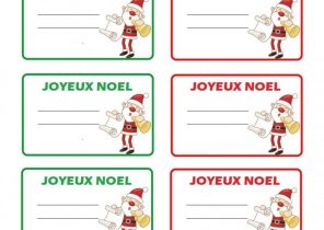 Carte pour cadeau de noel a imprimer