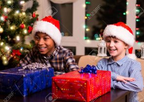 Ouvrir cadeau noel