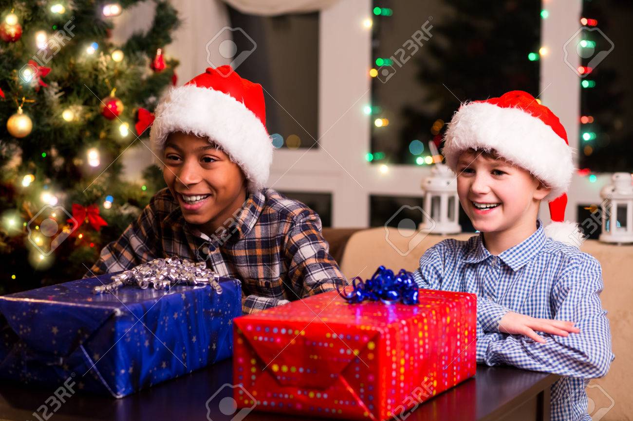 Ouvrir cadeau noel