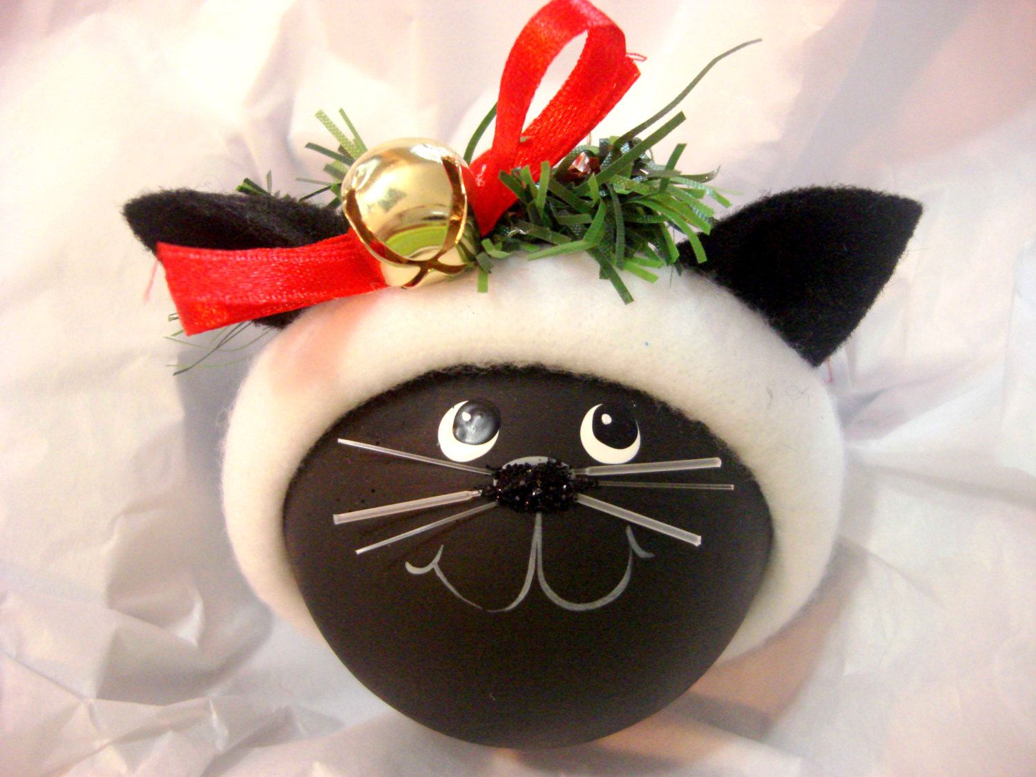 Cadeau de noel theme chat