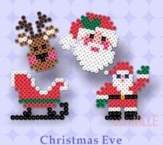 Perles à repasser cadeau noel