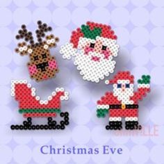 Perles à repasser cadeau noel