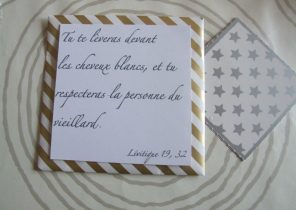 Petit mot pour offrir un cadeau de noel
