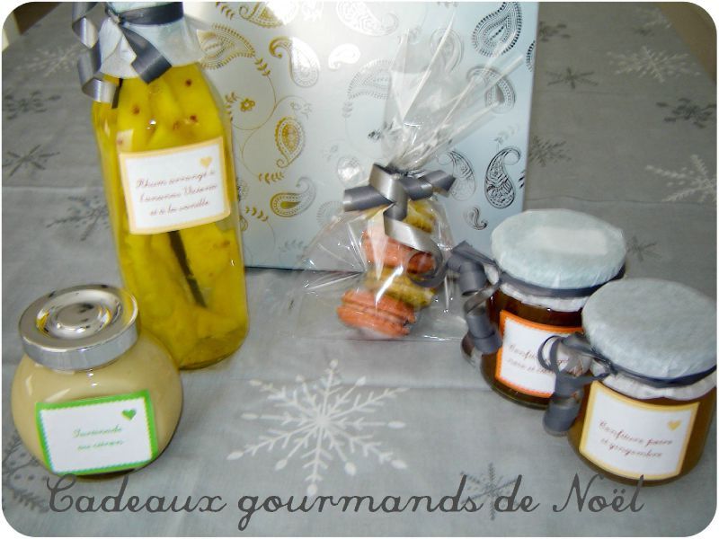 Cadeau noel gourmand fait maison
