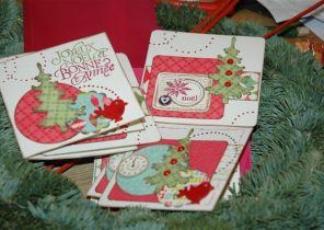 Carte cadeau noel scrap