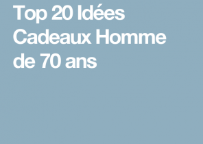Idee cadeau noel femme 70 ans