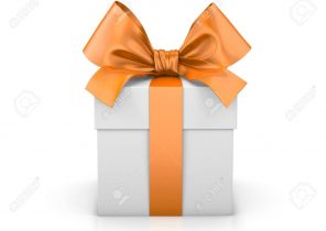 Cadeau orange de noel