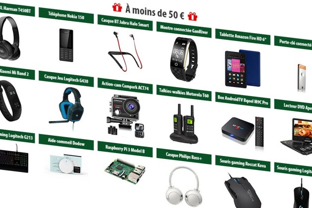 Cadeau de noel 50 euros