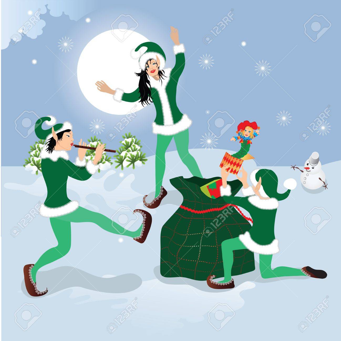 Cadeau de noel danse