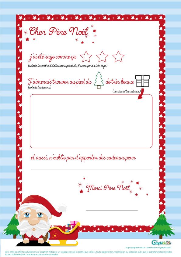 Lettre pere noel retard cadeau