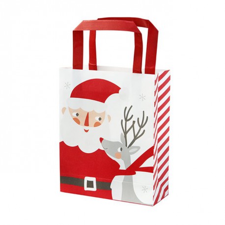 Sac emballage cadeau noel