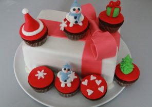 Gateau noel cadeau
