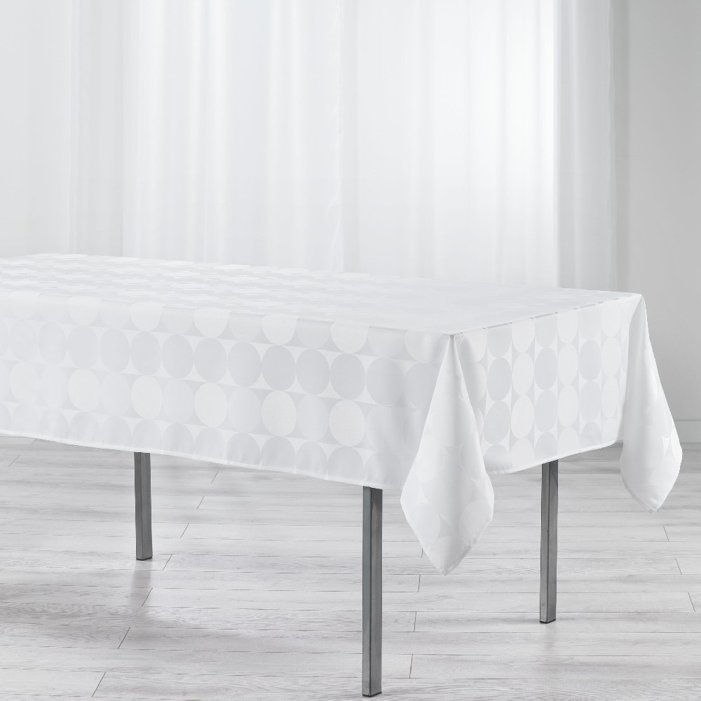 Cadeau nappe noel blanche porte