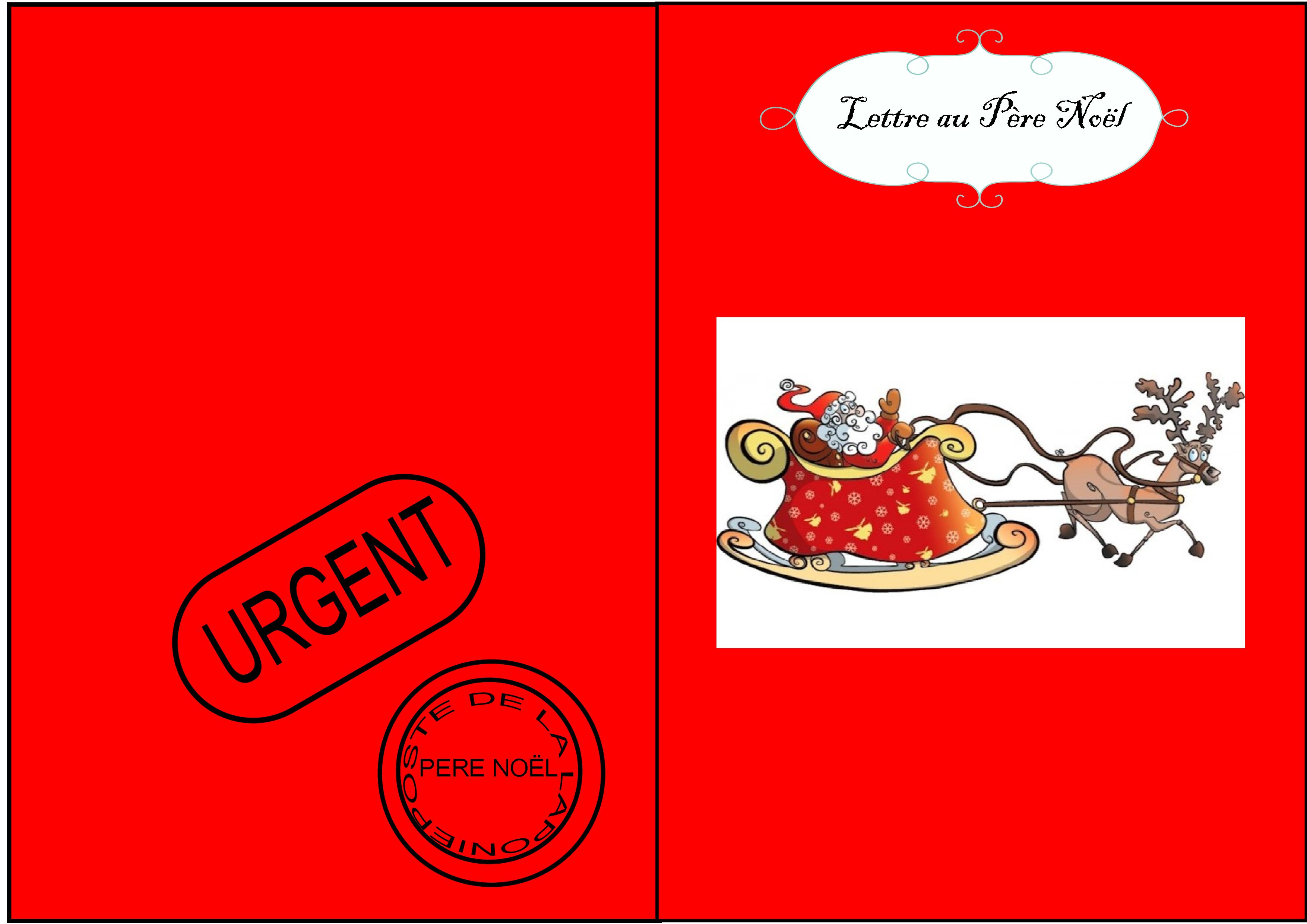 Lettre accompagnement cadeau noel