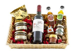 Panier gourmand cadeau noel