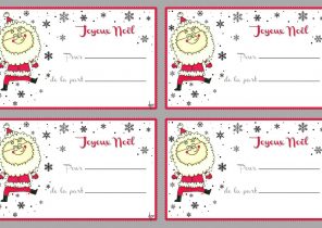 Etiquette pere noel pour cadeau