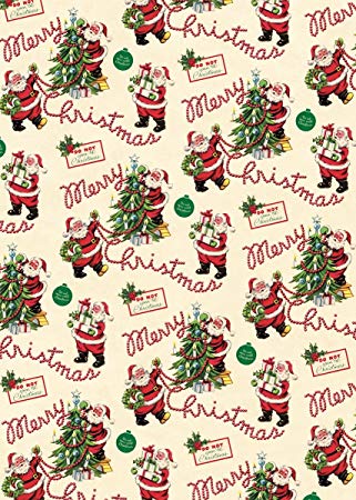 Emballage cadeau pere noel