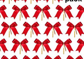 Ruban noel cadeau