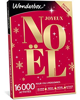 Wonderbox - coffret cadeau - joyeux noel petilant