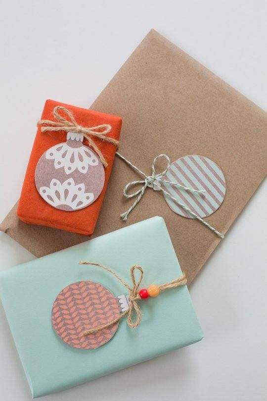 Petit paquet cadeau noel